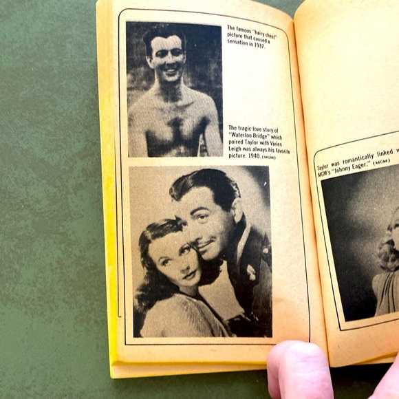 ROBERT TAYLOR biography Jane Ellen Wayne Vintage Paperback EUC - Picture 6 of 7